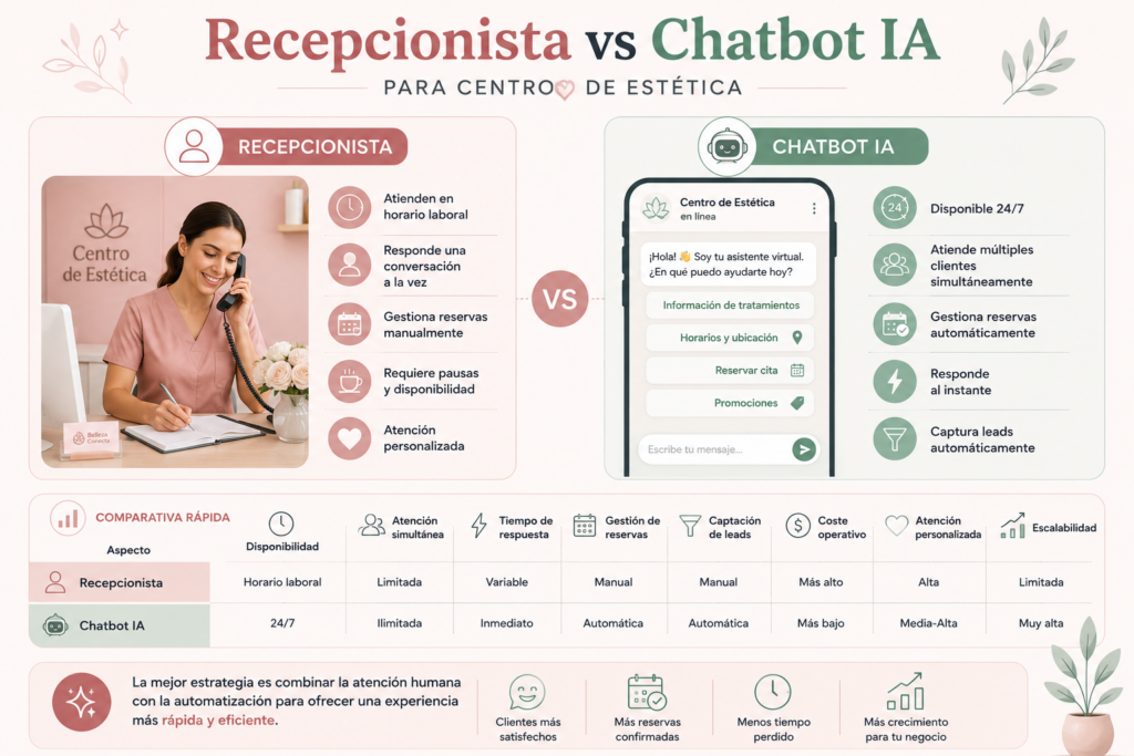 chatbot clínica estética