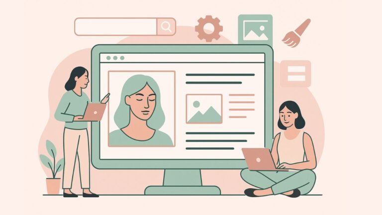 crea página web centro de estética