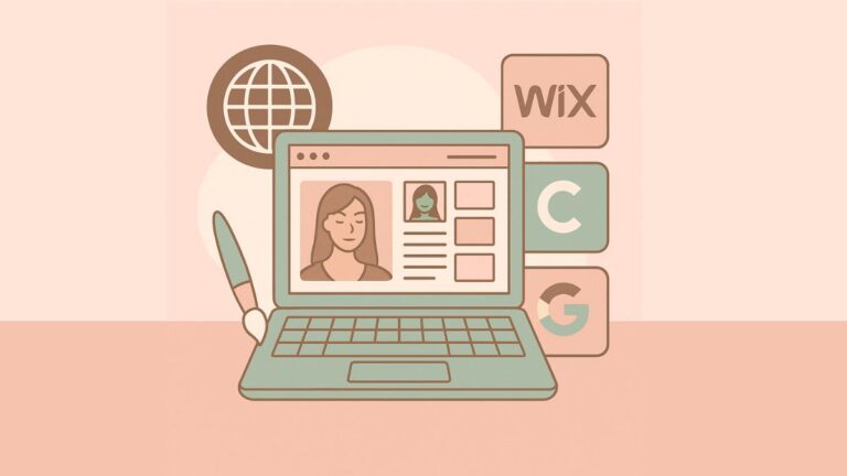 página web negocio belleza