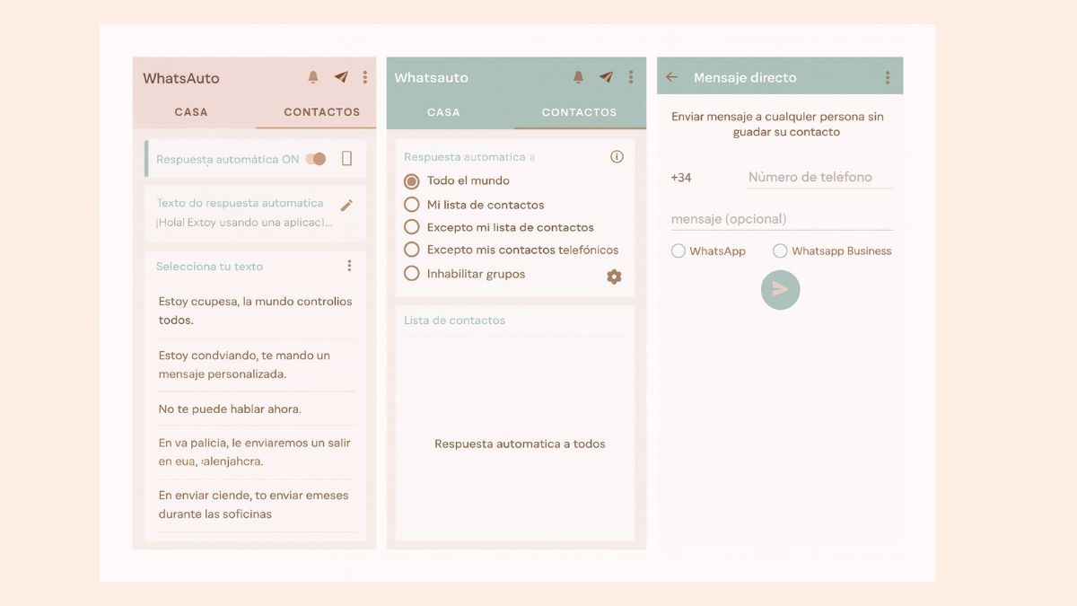 Cómo configurar respuestas automáticas en WhatsApp