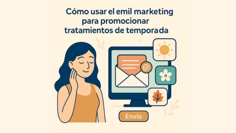 como usar el email marketing para promocionar tratamientos de temporada